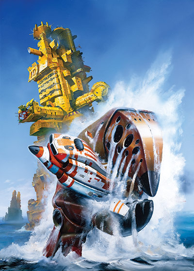 Chris Foss: Claws painting