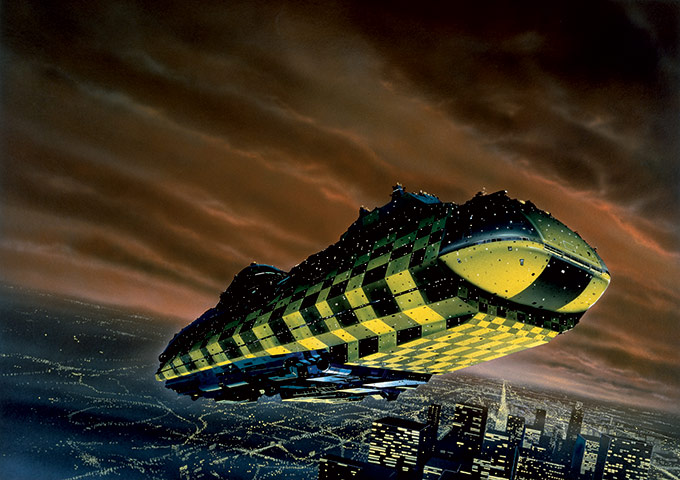 Chris Foss: Painting of In Our Hands The Stars