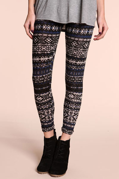 Travel gap year gallery: Sparkle & Fade fair isle leggings