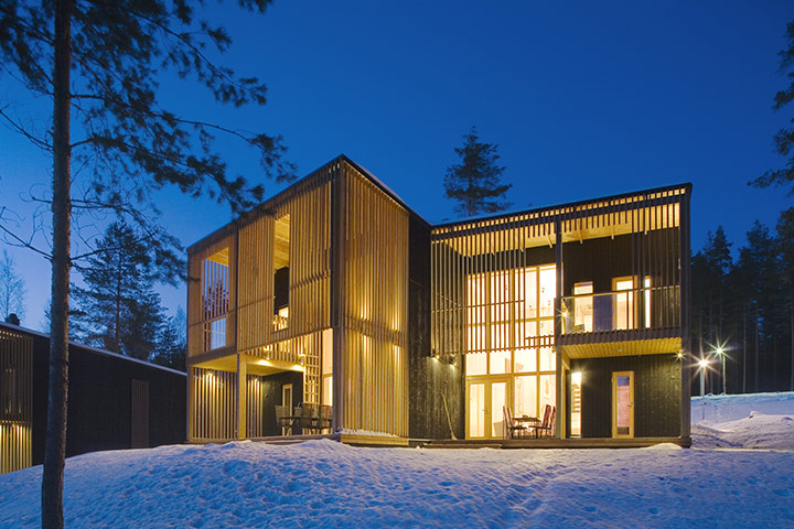 Scandinavian cabins: Anttolanhovi Art & Design Villas, Anttola, Finland