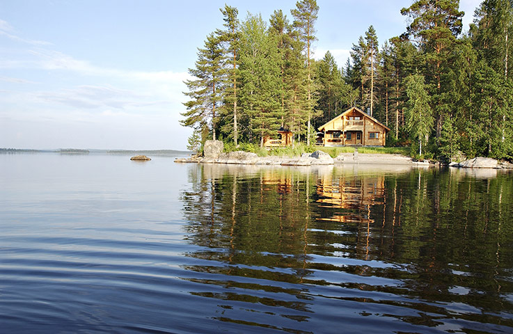 Scandinavian cabins: Kyröskoski Cabin, Ikaalinen, Finland