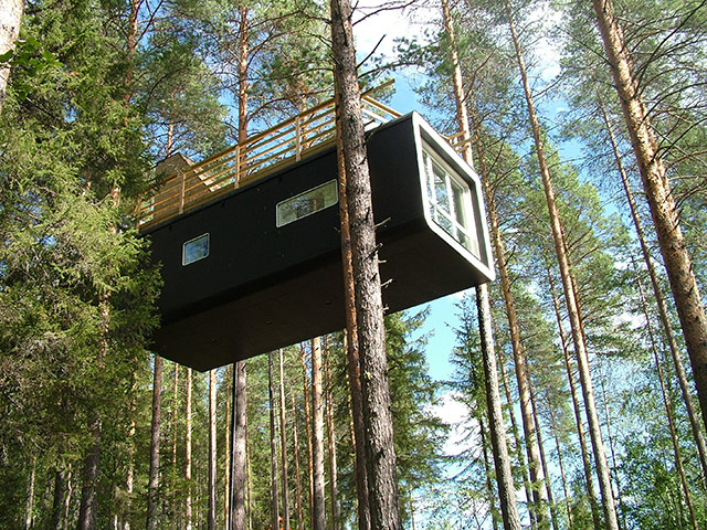 Scandinavian cabins: Treehotel, Boreal forest, near Luleå,  Lapland, Sweden