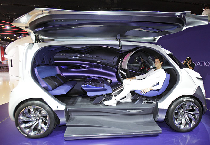 Frankfurt motor show: The design car Citroen Tubik on display