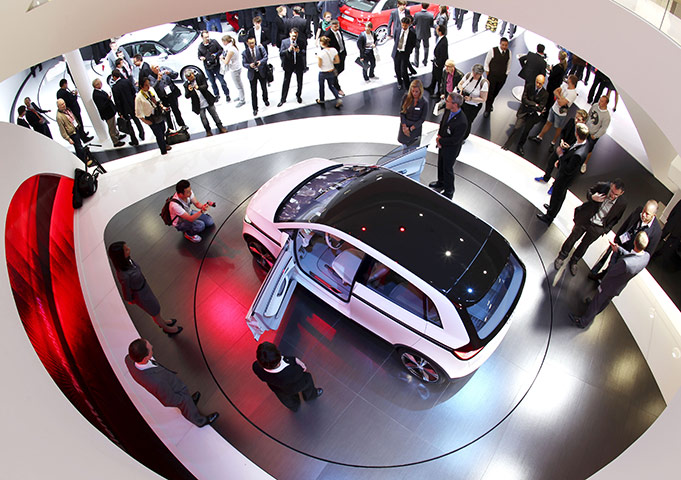 Frankfurt motor show: An Audi A2 concept car is presented 