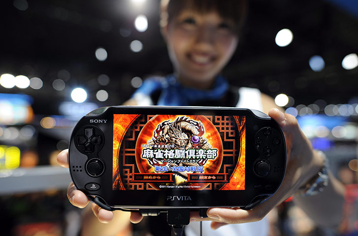 Tokyo Game Show: Sony Computer Entertainment's new handheld game console PlayStation Vita