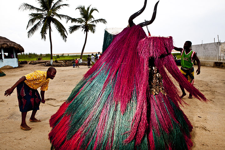 Benin : voodoo ceremony, Benin 