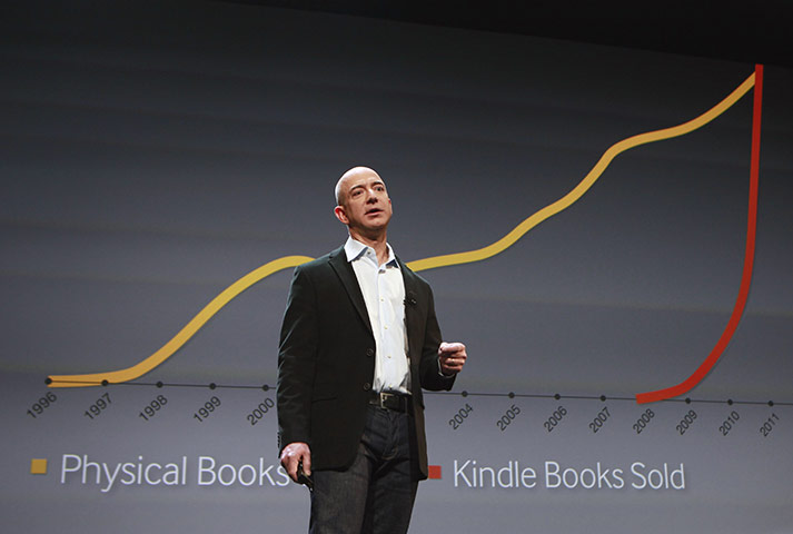 Kindle Fire: Amazon CEO Bezos speaks at news conference