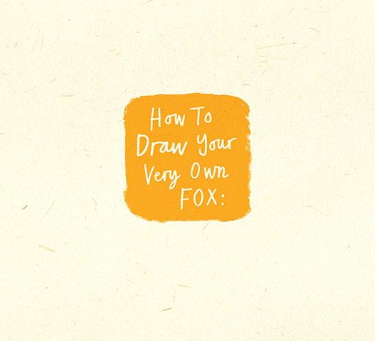 How to draw... foxes