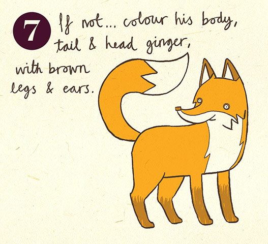 How to draw... foxes