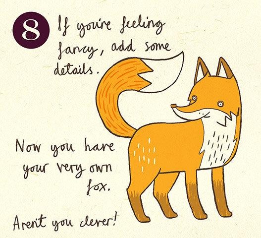 How to draw... foxes