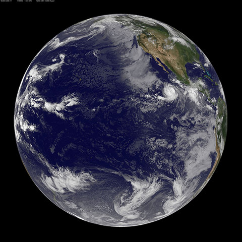 Satellite Eye on Earth: Hurricane Eugene