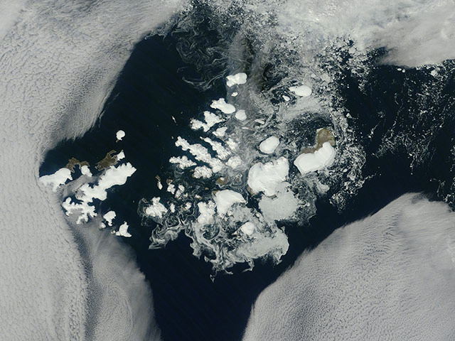 Satellite Eye on Earth: Franz Josef Land in the northeastern Barents Sea, Russia