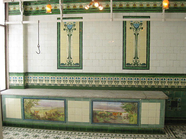 Open House : W. Plumb family butchers, north London