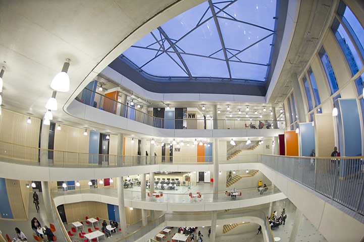 Open House : City of Westminster college, Terraces