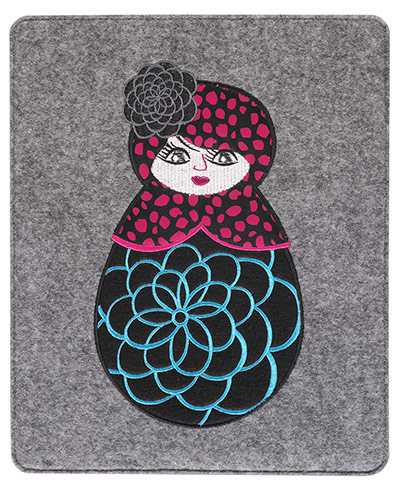Wish list: iPad covers: Felt Babushka