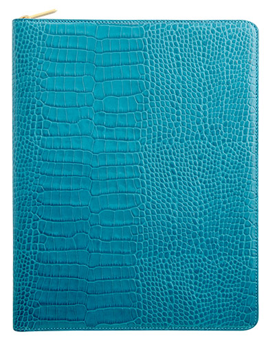 Wish list: iPad covers: Turquoise zip