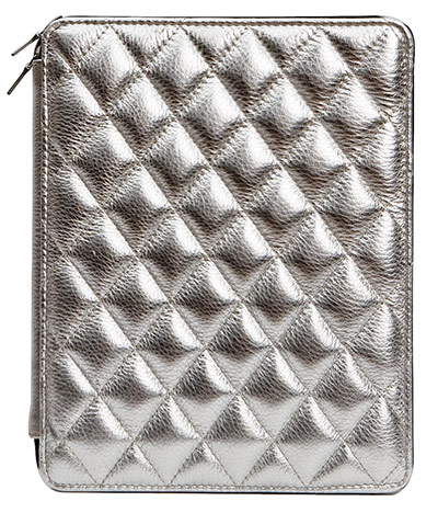 Wish list: iPad covers: Silver quilted