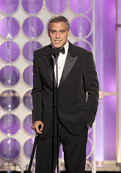 Golden Globe lessons: George Clooney