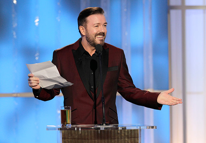 Golden Globe lessons: Ricky Gervais