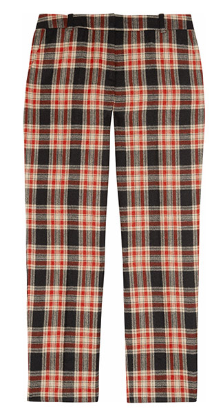 Hollywood look: Tartan trousers