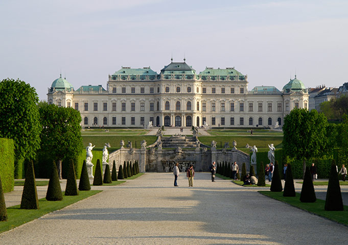 Culturalbreaks: Belvedere Palace, Vienna