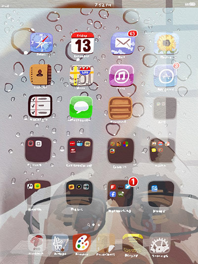 App Art: Art using an iPad App - Raheem Nelson