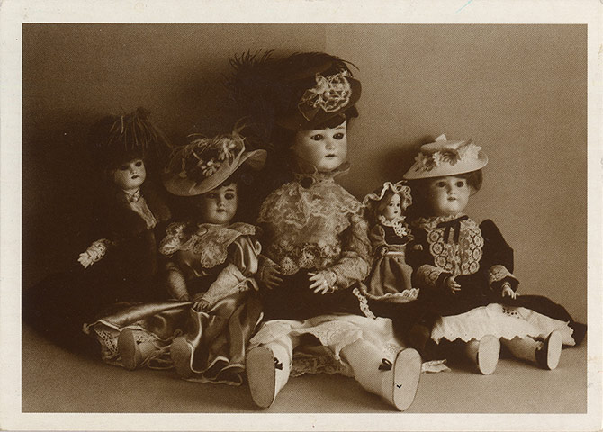 Angela Carter postcards: postcard