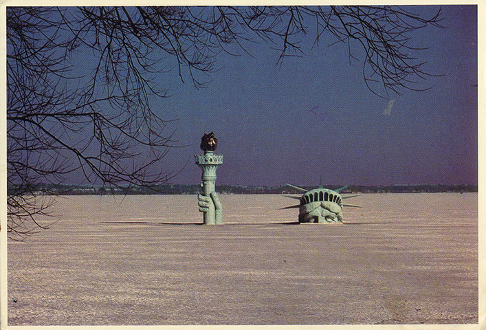 Angela Carter postcards: postcard