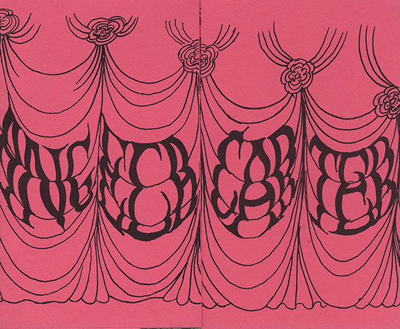 Angela Carter postcards: postcard