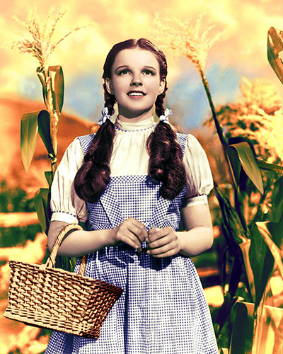 V&A Hollywood Costume: Dorothy's gingham pinafore dress from The Wizard Of Oz