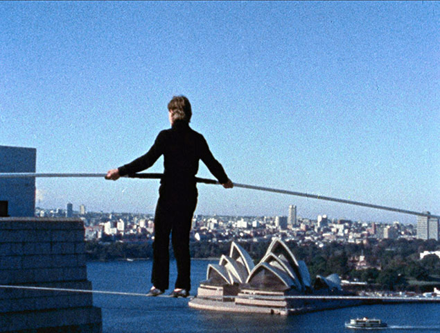 Skyscrapers in film: Man on Wire film still