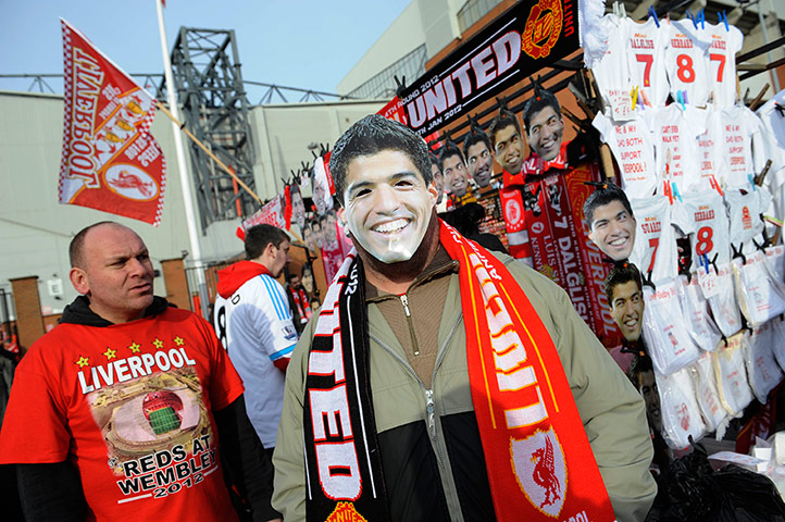 Liverpool v Man Utd: Fan ahead of the Liverpool v Man Utd FA Cup game