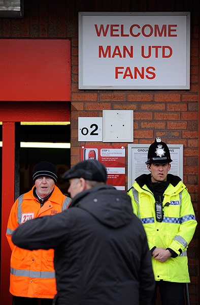 Liverpool v Man Utd: A welcome sign for away fans