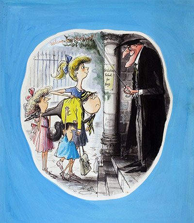 Ronald Searle: Welcome Back Molesworth! by Ronald Searle