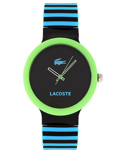 Sportswear: Lacoste rubber watch