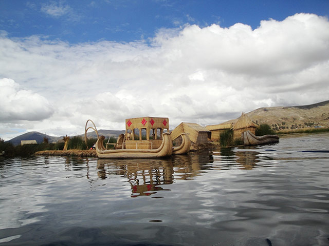 Euro-Solar programe: by lake Titicaca in Peru , Puno Region