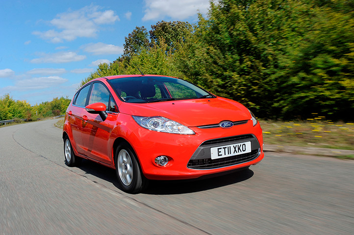 Top ten car sales: Number one: Ford Fiesta