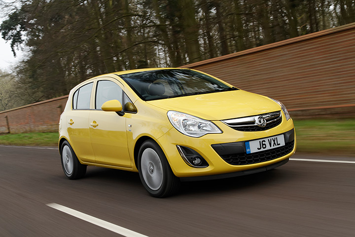 Top ten car sales: Number three: Vauxhall Corsa