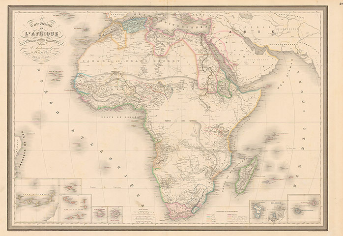 Africa map: Africa map: Andriveau1