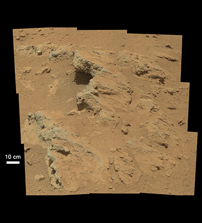 A month in Space: NASA's Curiosity rover found evidence for an ancient stream on Mars