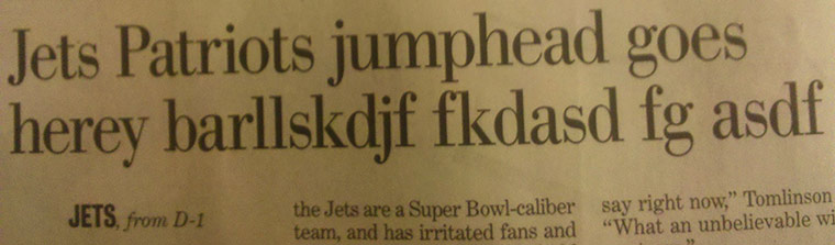Just My Typo: Excited sports journo typo