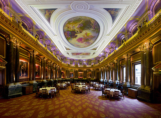 Hidden London interiors: The Livery Hall, Drapers' Hall, London