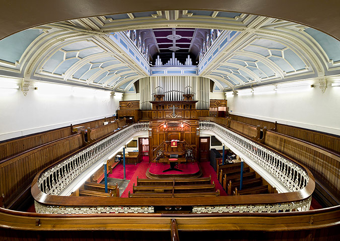 Hidden London interiors: Welsh Church,  Westminster, London 