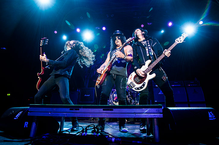 Week in music: Frank Sidoris, Slash and Todd Kerns perform at the E-Werk in Cologne