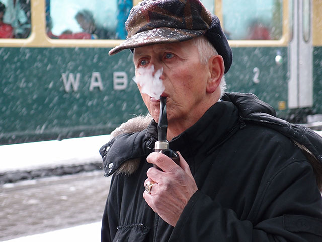 Readers gallery Oct 2012: Wengen railway station in the Bernese Alps, Switzerland