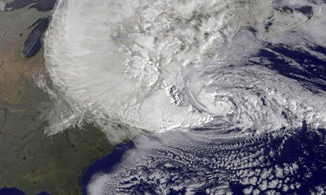 Sandy Satellite Image
