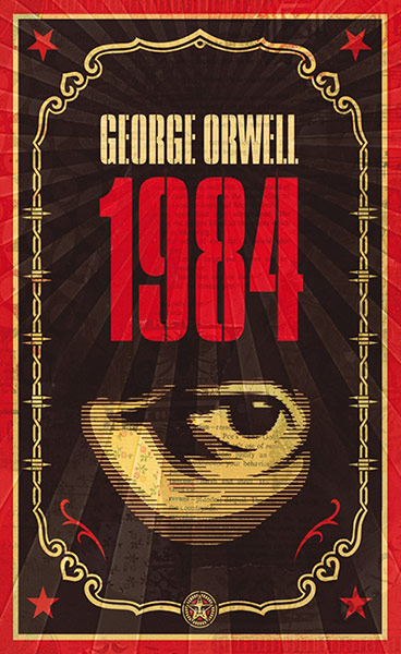 Penguin covers: Nineteen Eighty-Four by George Orwell