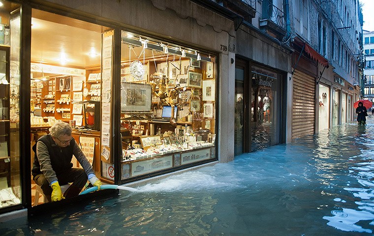 Venice floods: Exceptional High Water in Venice