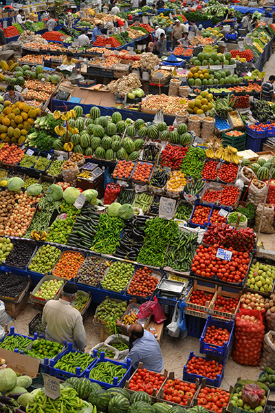 Readers comp Nov2012: fruit market in Konya, Turkey