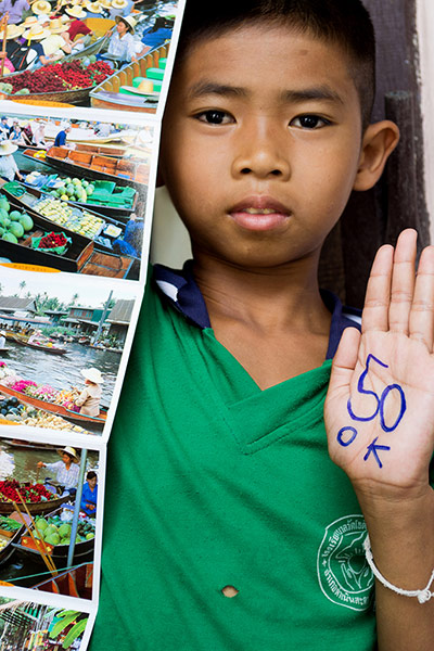 Readers comp Nov2012: floating market in Thailand